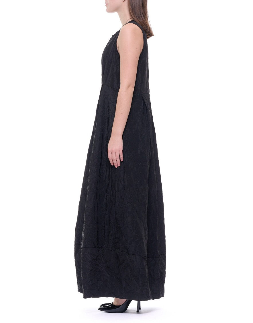 Maria Calderara Sculptural Flared Bell Dress