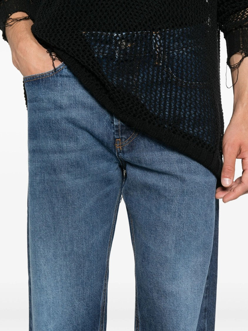Diesel Medium Blue D-Macs Denim Jeans