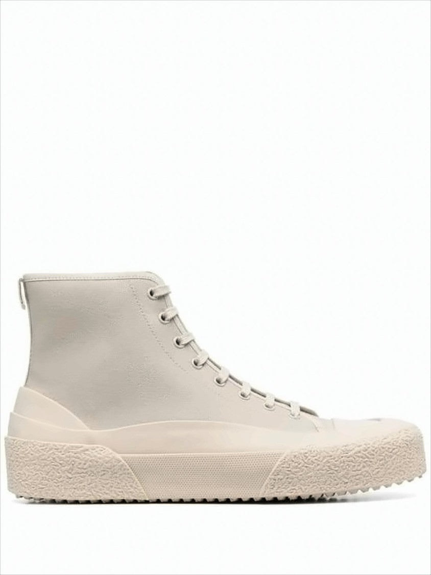 Studio Nicholson High-Top Cotton Sneakers
