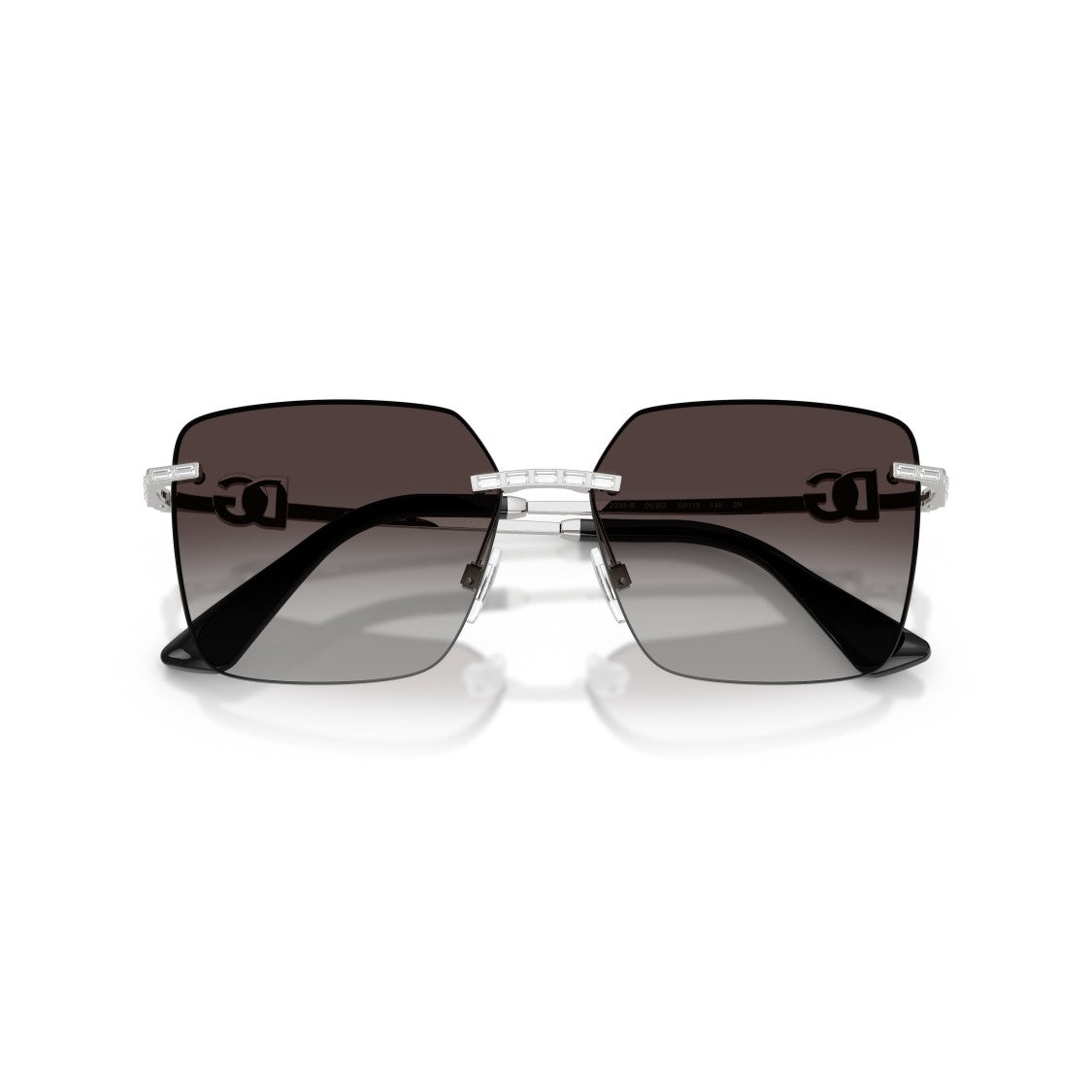Dolce & Gabbana 0Dg2332b Rimless Sunglasses With Gradient Lenses
