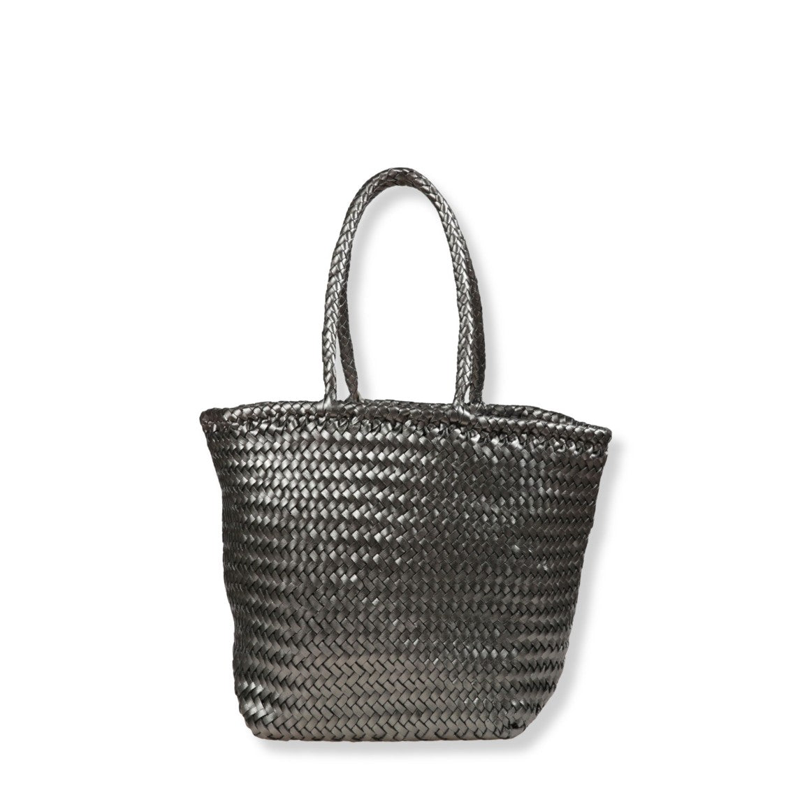 Dragon Diffusion Structured Handbag With Smooth Surface And Top Handle