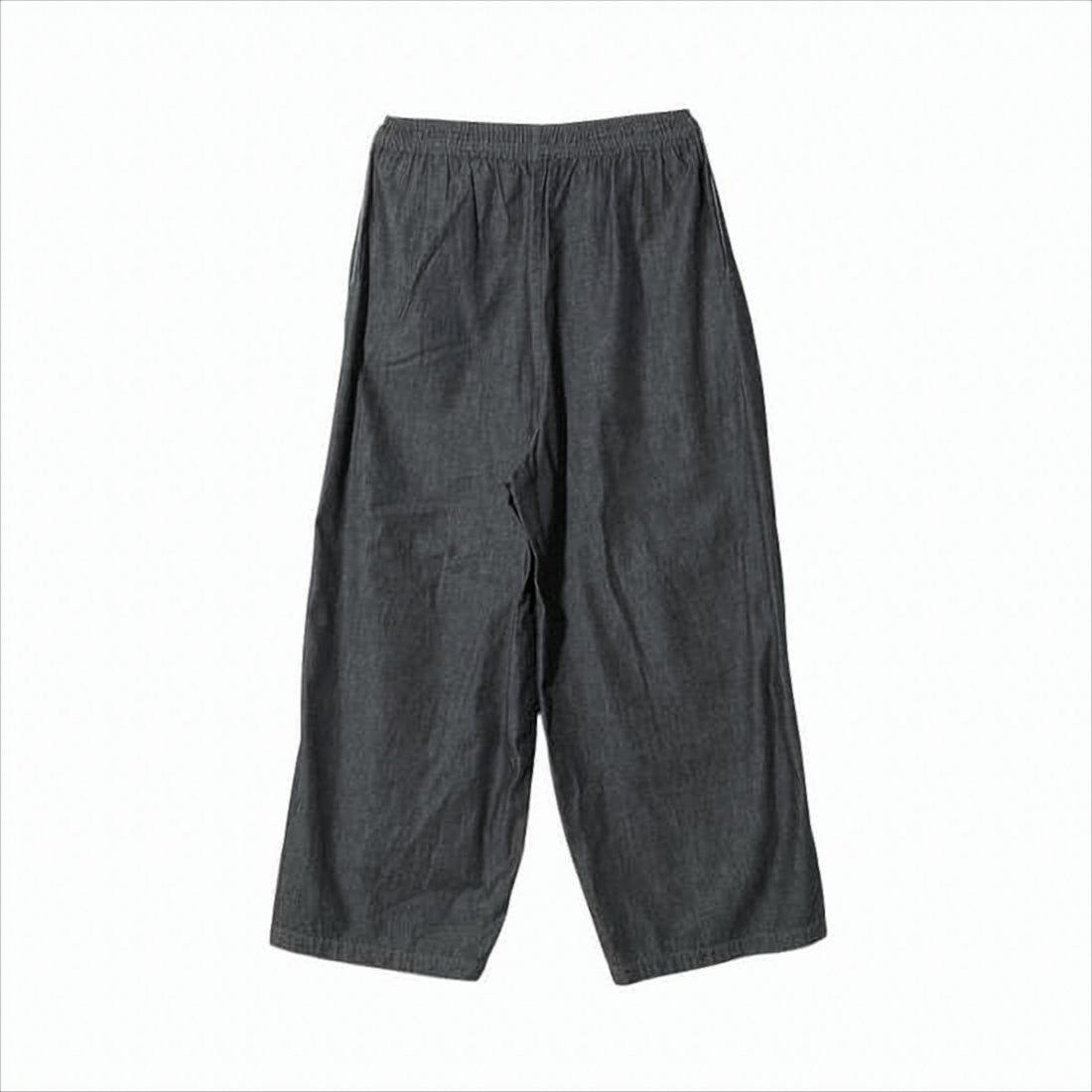 Needles Grey Straight Pants With Relaxed Fit
