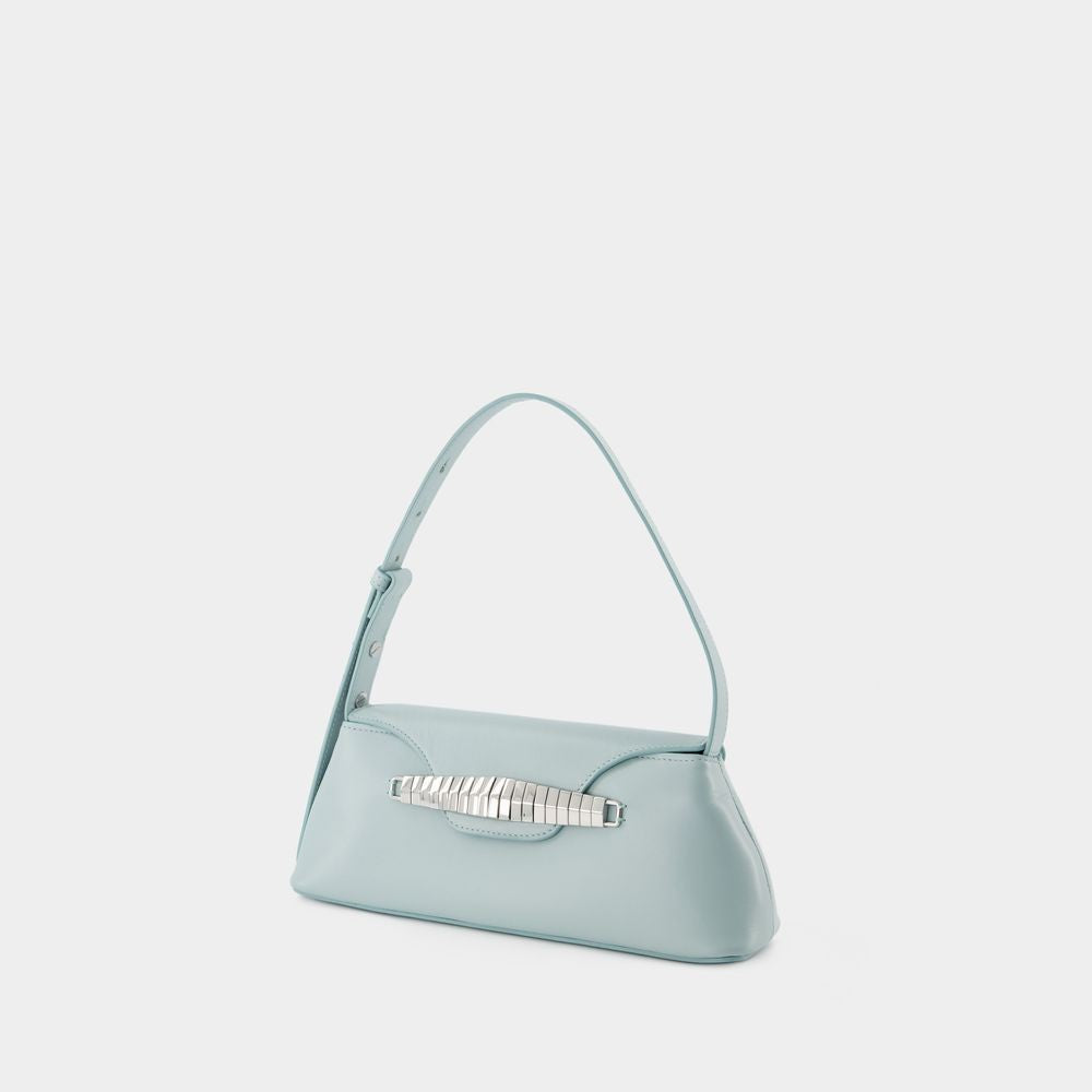 Elleme Eva Hobo Bag  - Turquoise - Leather