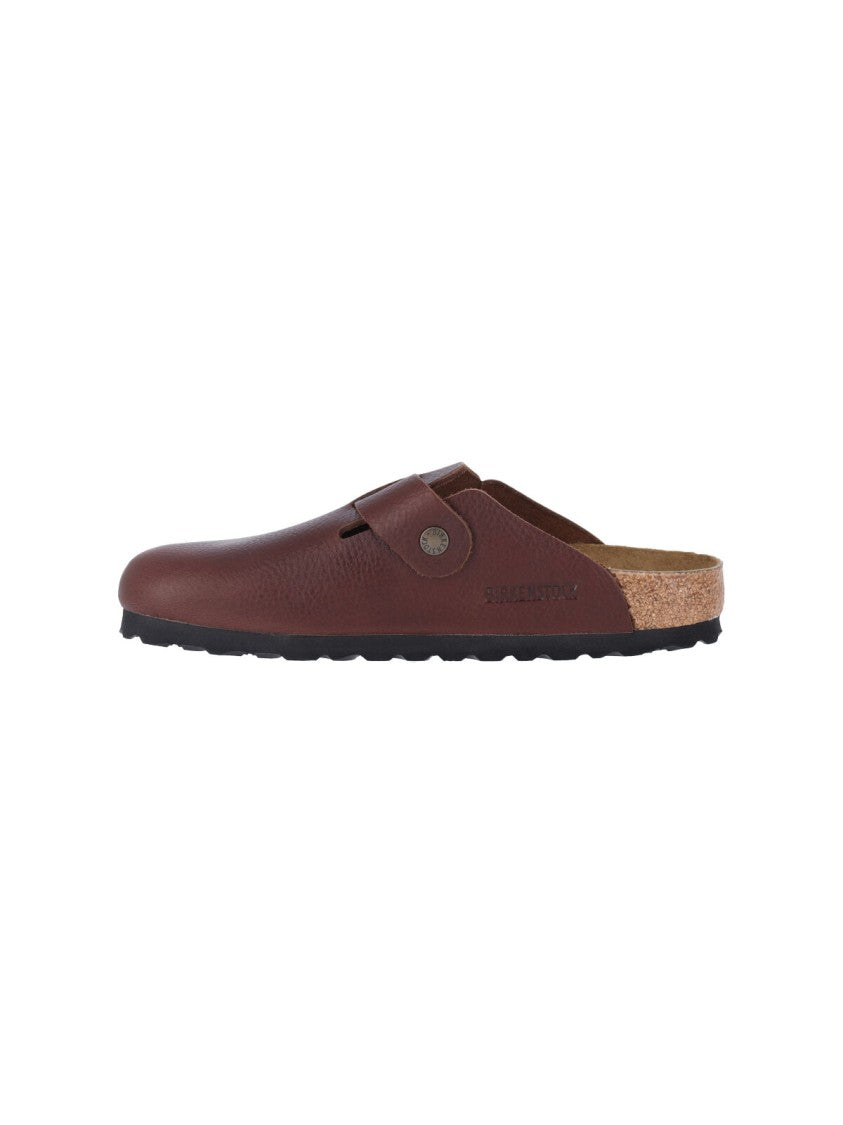 Birkenstock Brown Boston Mules