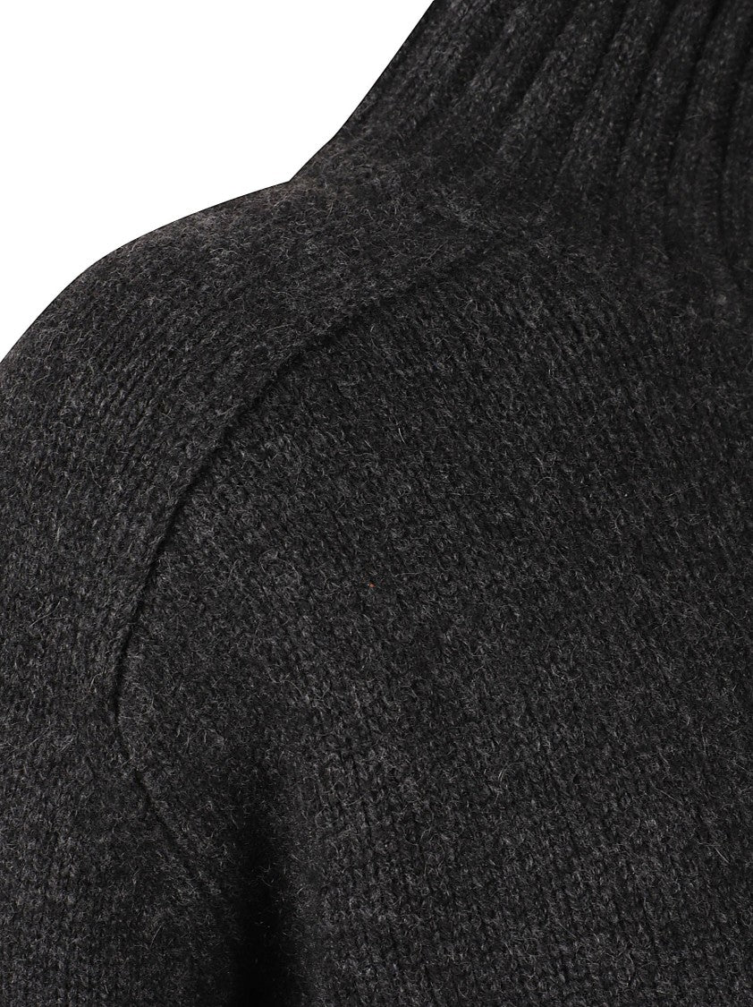 Be You Textured Knit Turtleneck Sweater With Ribbed High Neckline