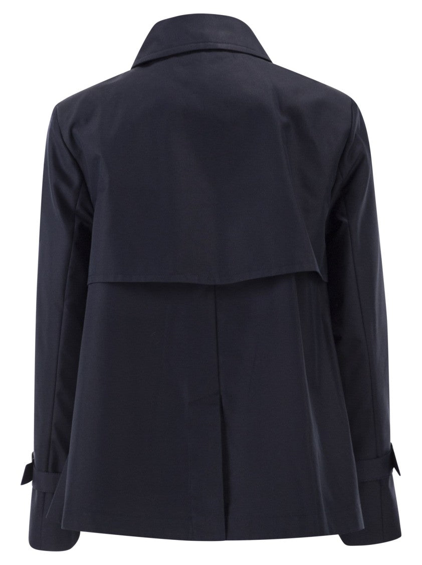 Max Mara Wkdbiglia - Water-Repellent Gabardine Trench Coat