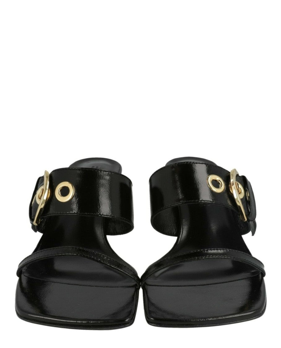 By Far Bettina Patent Leather Mules