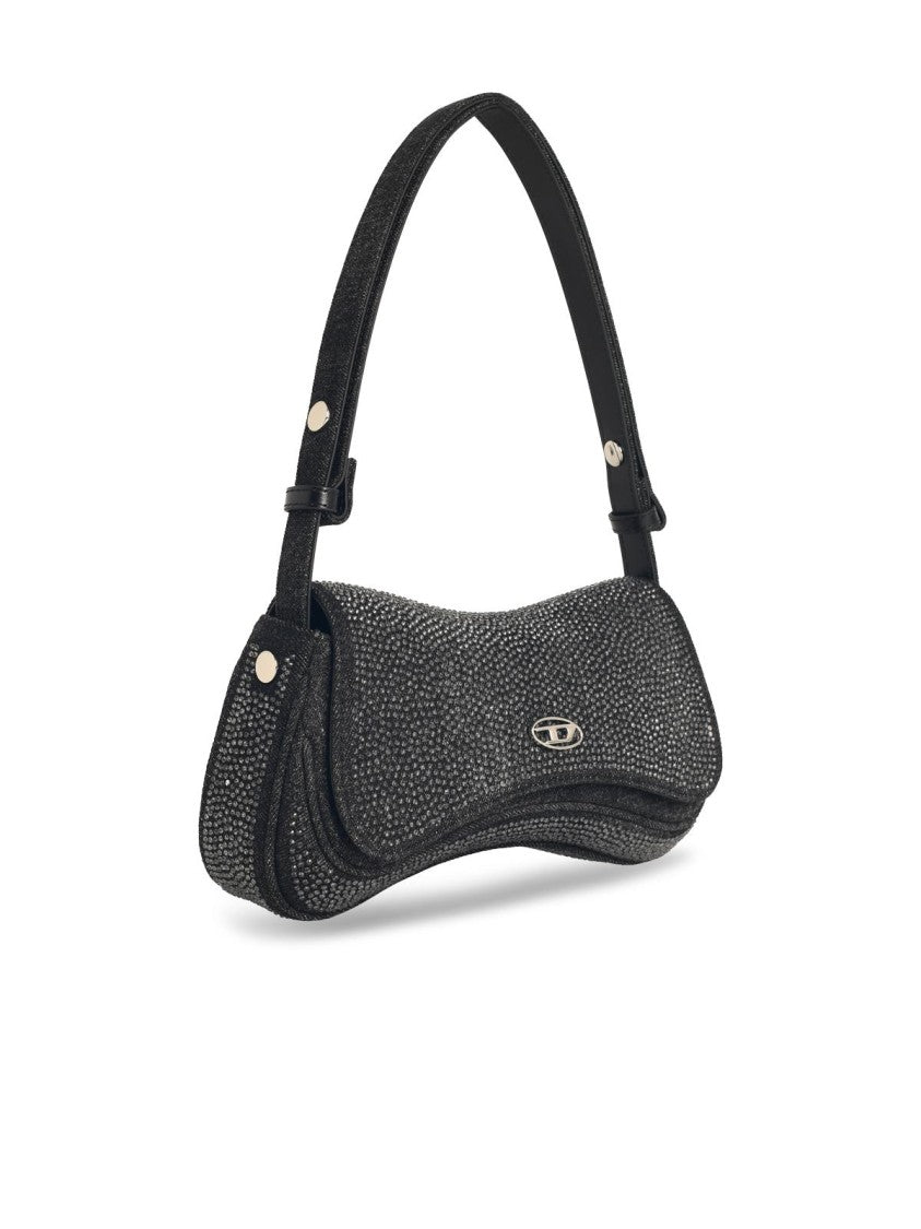 Diesel 'Play' Black Denim Bag