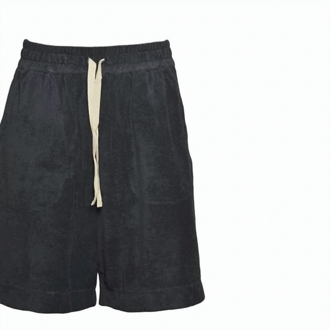Jil Sander Relaxed Fit Black Cotton Shorts