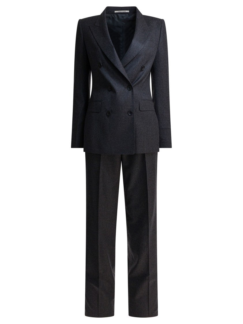 Tagliatore Tailored Double-Breasted Blazer And Straight-Leg Trousers Suit