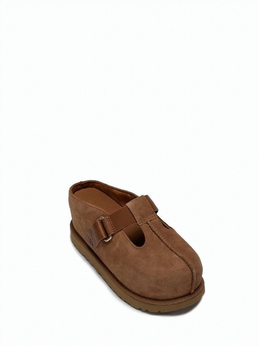 Ugg Minimalist Leather Mule Slipper With Eva Sole