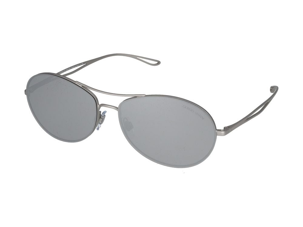 Giorgio Armani 0Ar6099 30456G Matte Silver Sunglasses 59/15/140