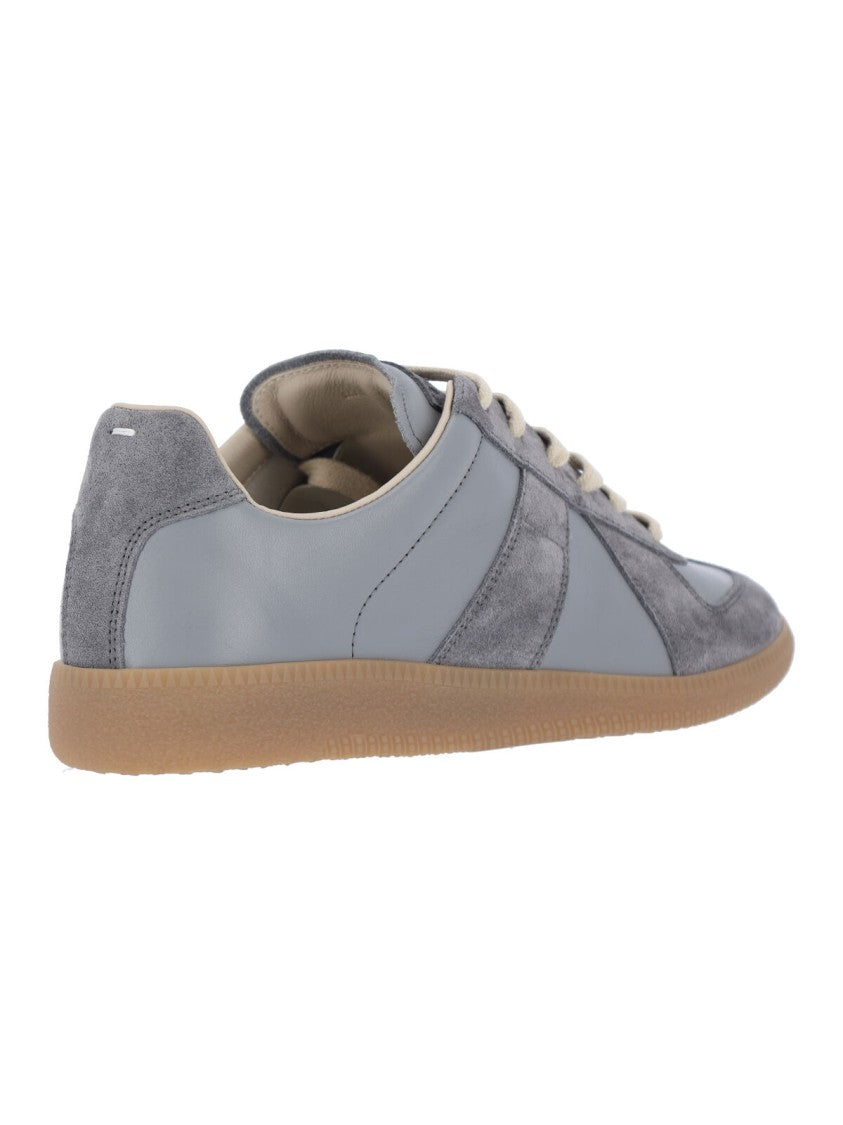 Maison Margiela Streamlined Grey Sneakers With Contemporary Design
