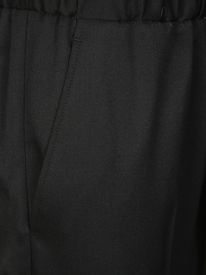 Mm6 By Maison Margiela Relaxed-Fit Tailored Pants With Drawstring Waistband