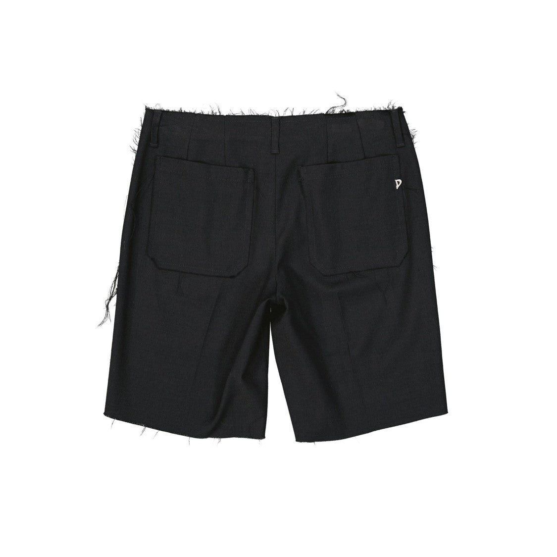 Dondup Mid-Length Virgin Wool Bermuda Shorts