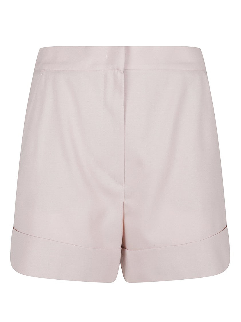 Max Mara Mxmcelebre High Waist Wool Blend Shorts
