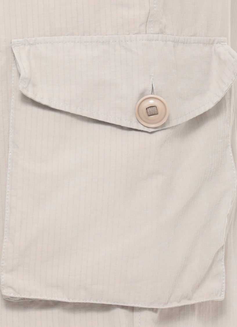 Maison Margiela Beige Cotton Cargo Pants