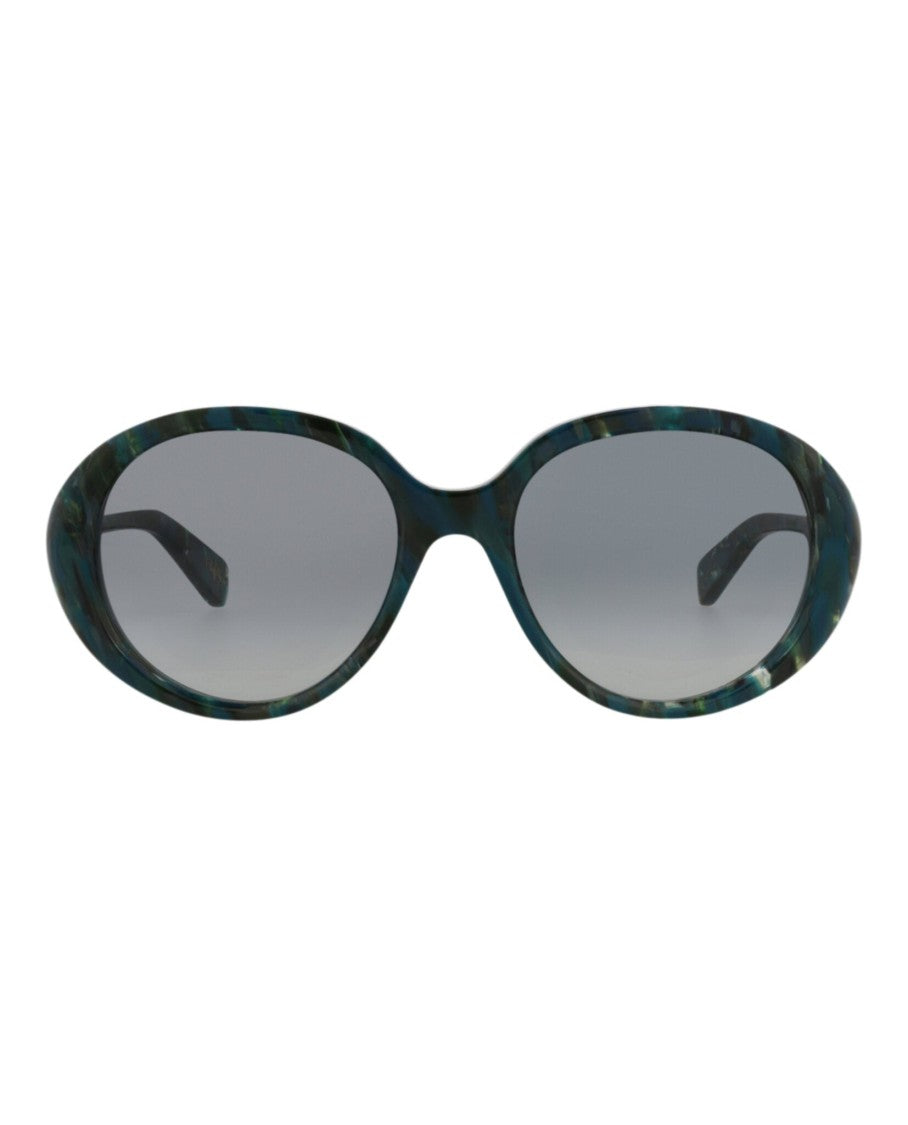 Chloé Round-Frame Recycled Acetate Sunglasses