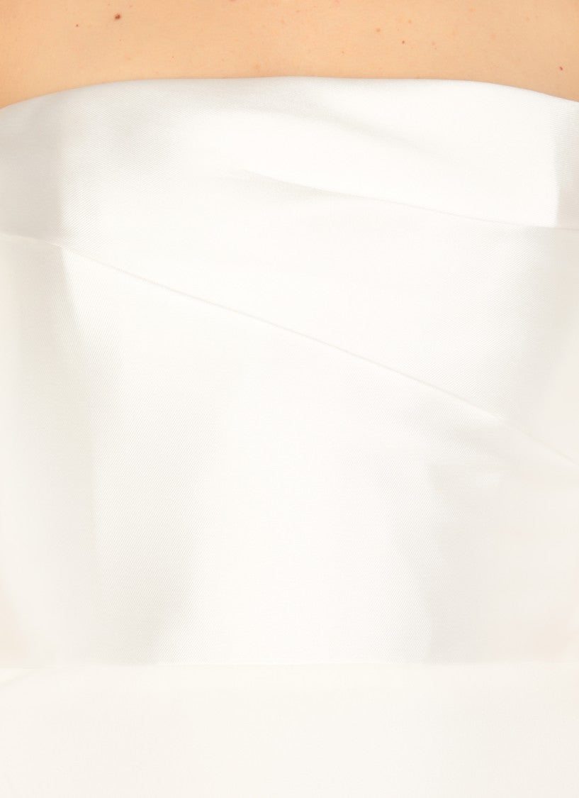 Solace London White Floris Maxi Dress