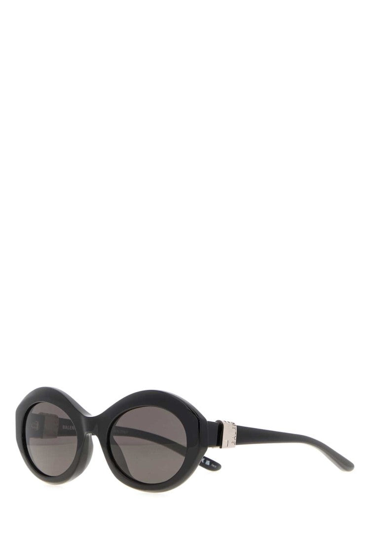 Balenciaga Black Acetate Sunglasses