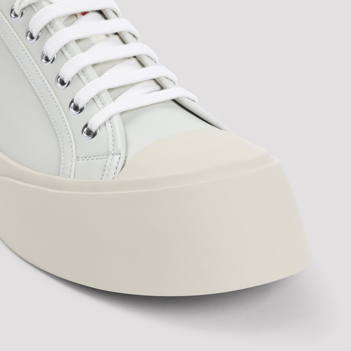 Marni Pablo Grey Calf Leather Sneakers