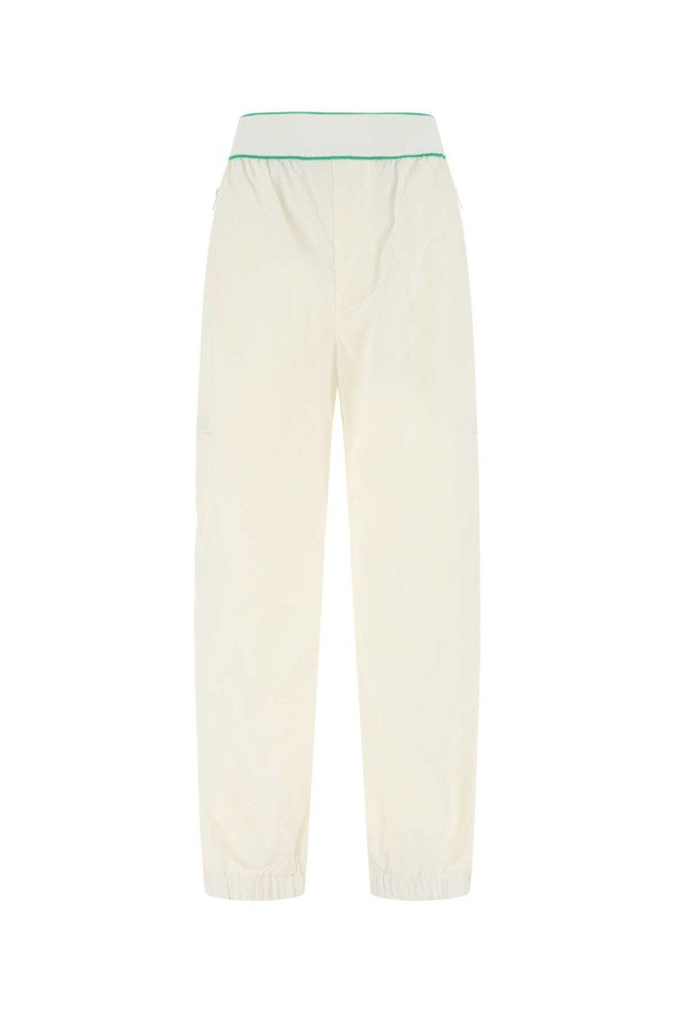 Bottega Veneta White Nylon Pant