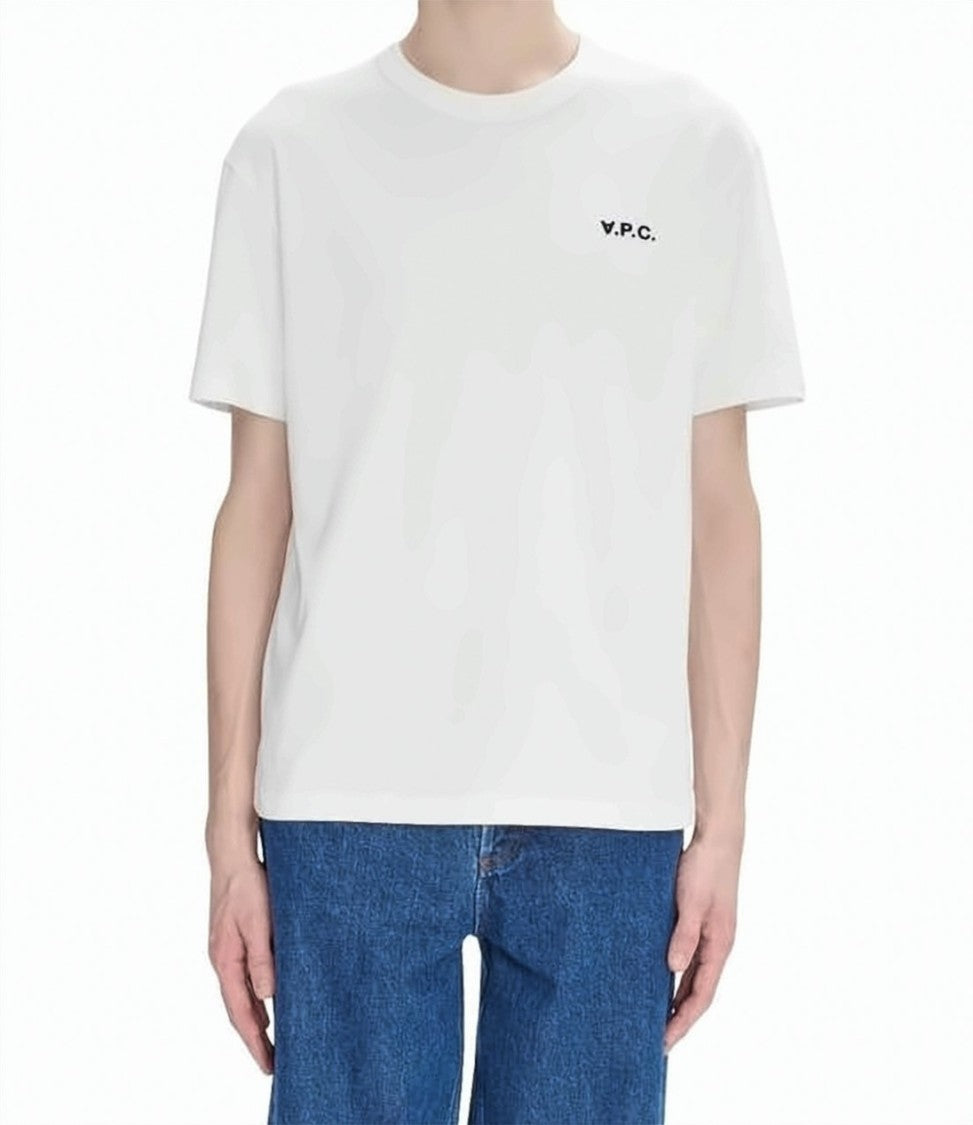 A.P.C. Minimalist Short-Sleeve T-Shirt With Printed Logo