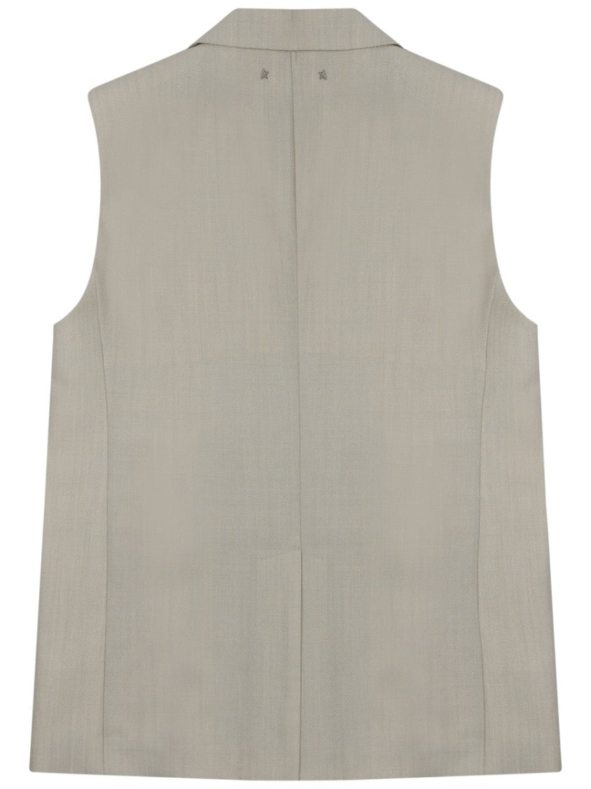 Golden Goose Sleeveless Virgin Wool Vest
