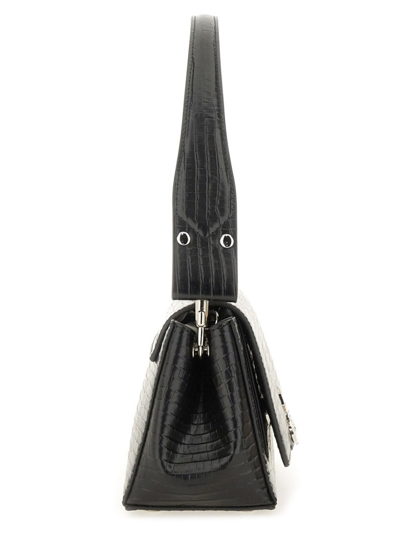 Vivienne Westwood Hazel Crocodile Pattern Medium Handbag