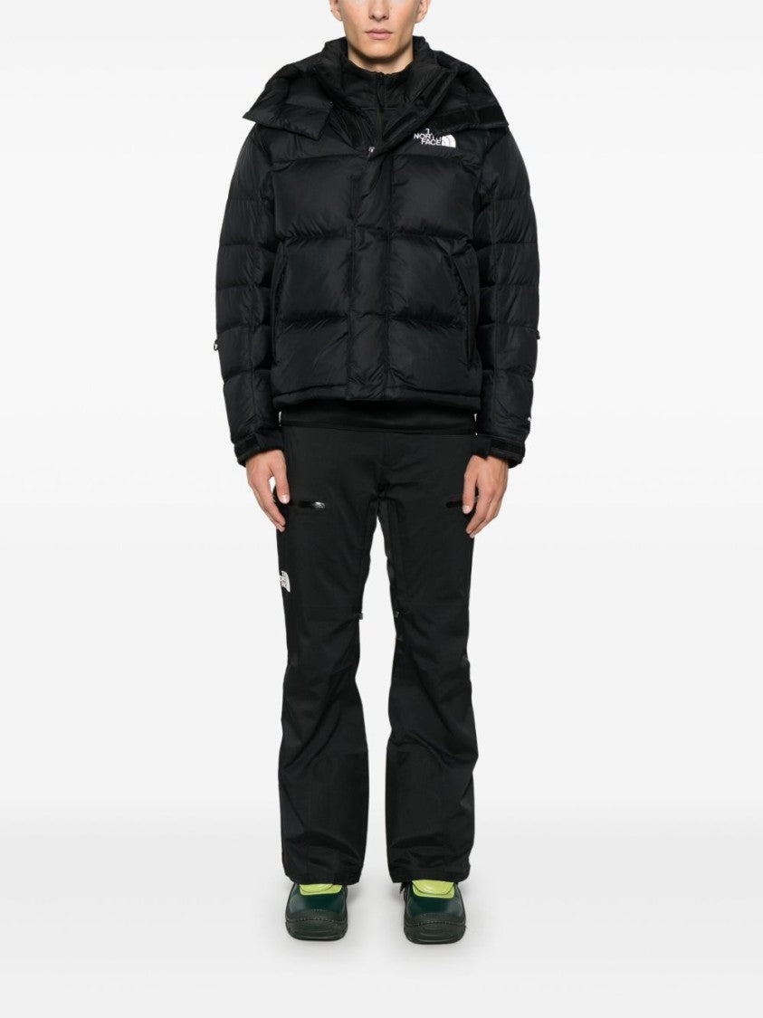 The North Face High Collar Horizontally Quilted Padded Down Jacket