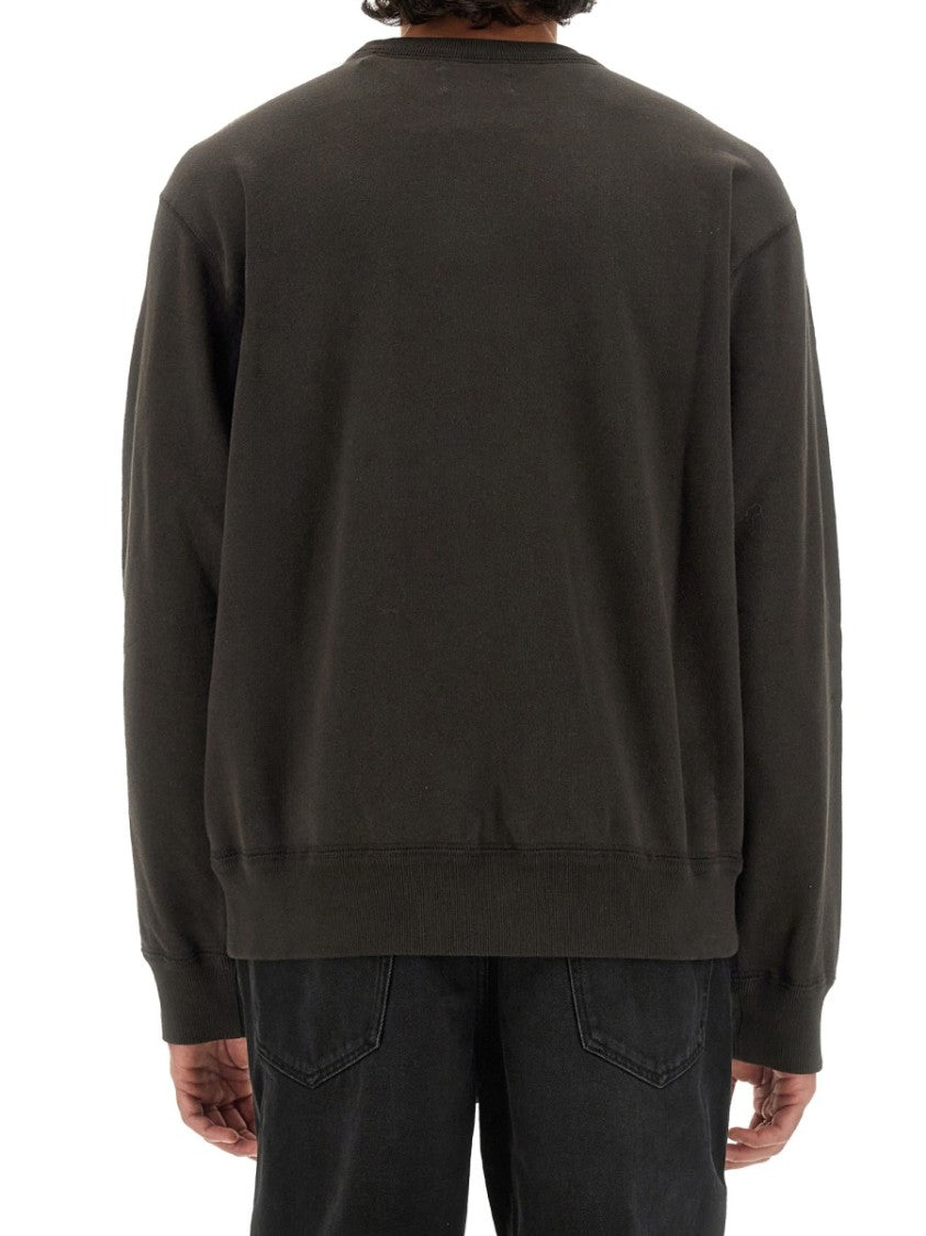 Isabel Marant Relaxed-Fit Black Sweatshirt With Subtle Logo