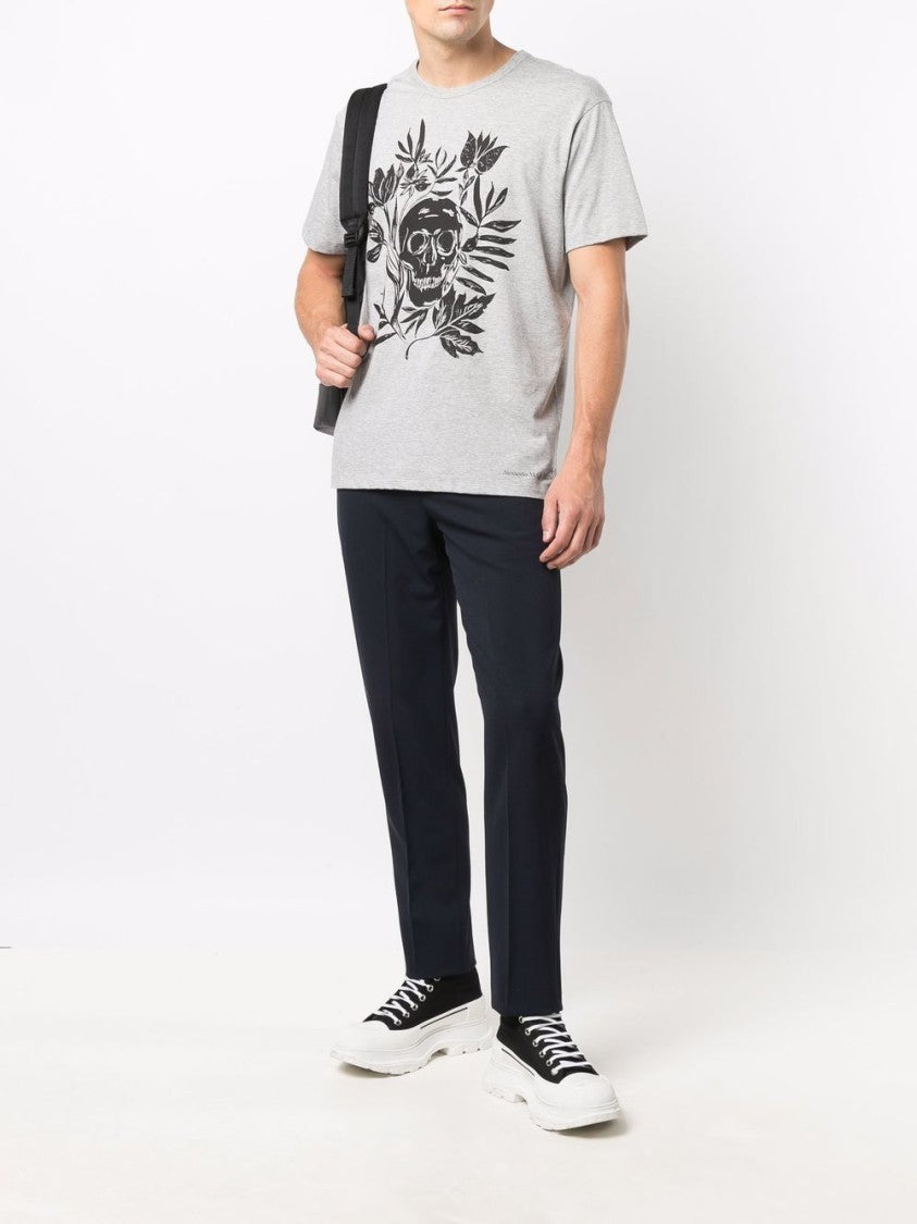 Alexander Mcqueen Skull Logo T-Shirt
