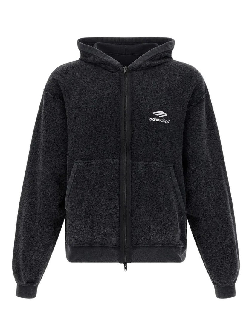 Balenciaga Classic Black Sweater With Timeless Design