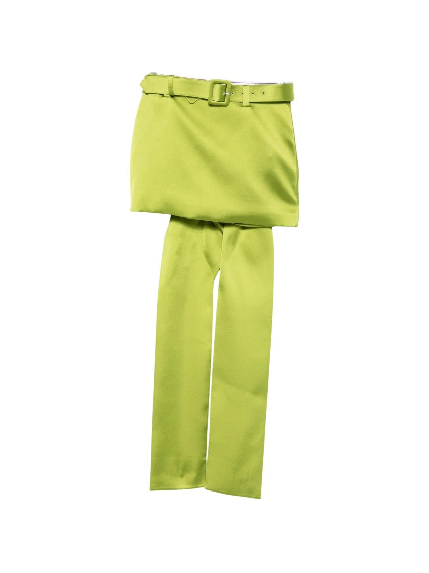 Self-Portrait High-Waisted Mini Skirt With Oversized Bow Detail
