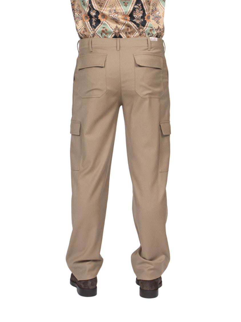 Etro Relaxed-Fit Belted Patch-Pocket Cargo Pants
