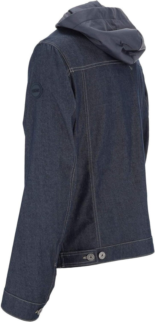 Colmar Navy Blue Hooded Denim Jacket