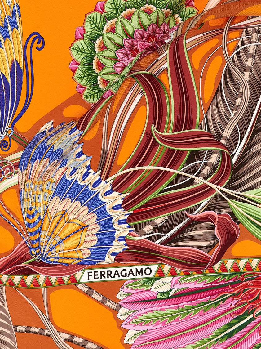 Ferragamo Giada' Print Scarf