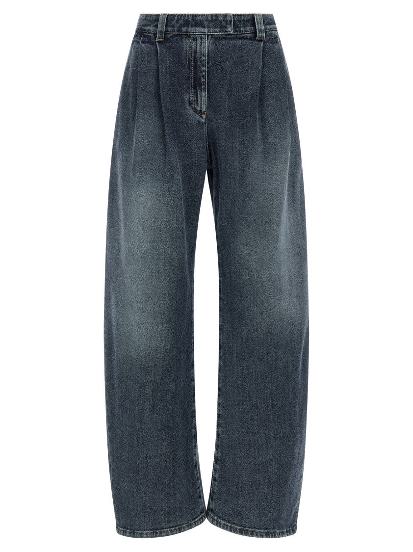 Brunello Cucinelli 'Loose Curved' Jeans