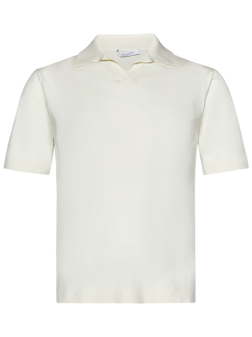 Cruciani Buttonless Polo Shirt