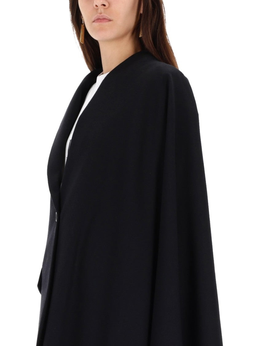 Moschino Asymmetrical Black Blazer