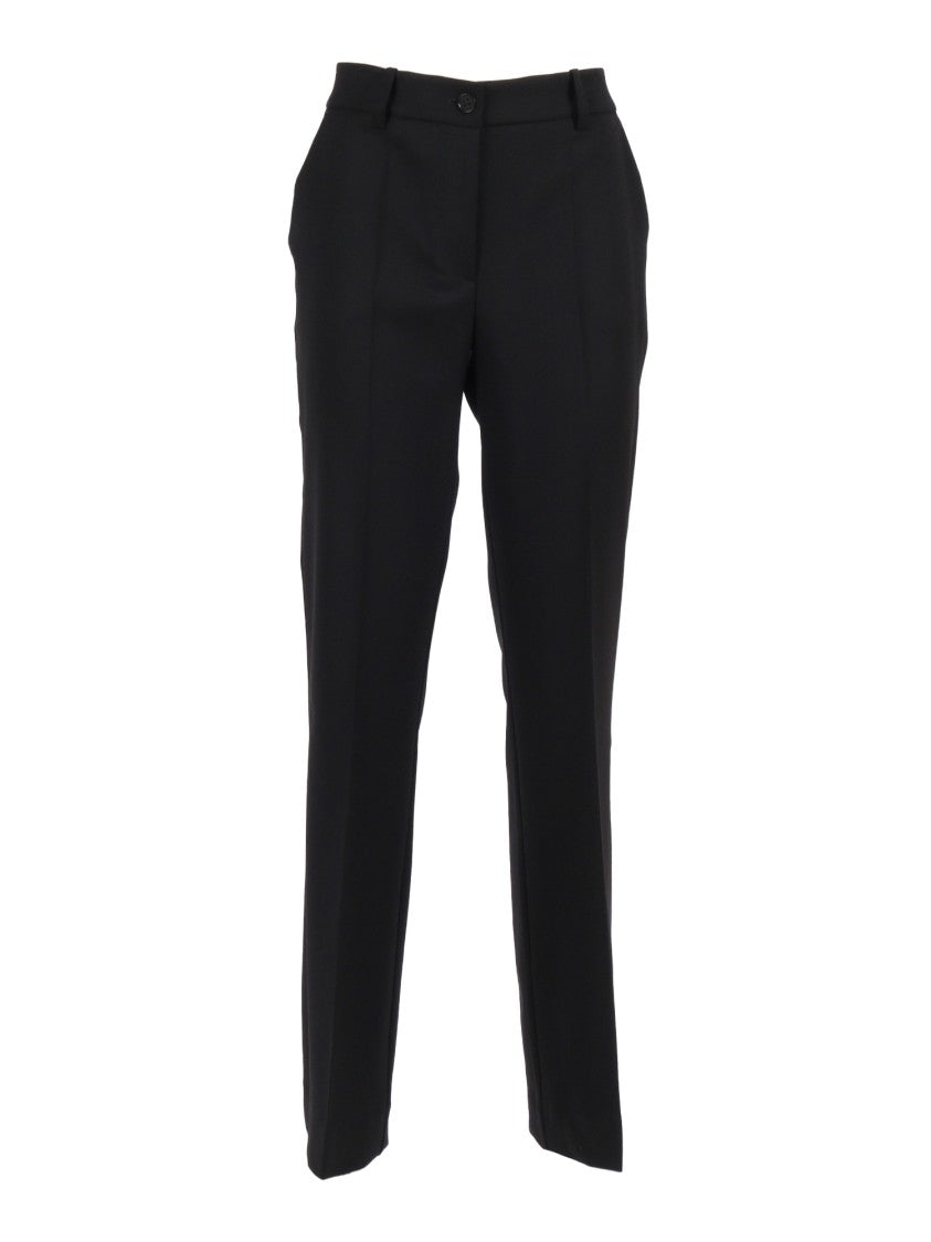 P.A.R.O.S.H. Straight-Leg Tailored Trousers With Classic Waistband