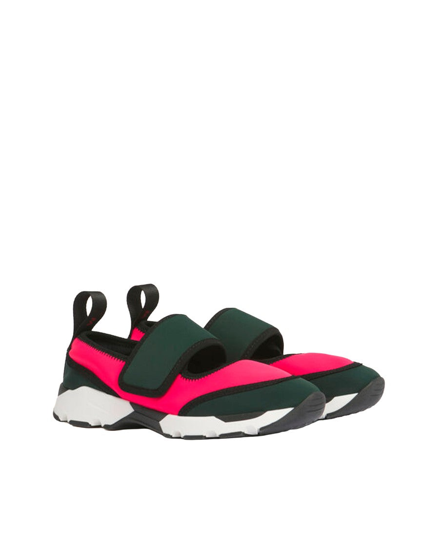 Marni Mary Jane Sneaker In Fuchsia