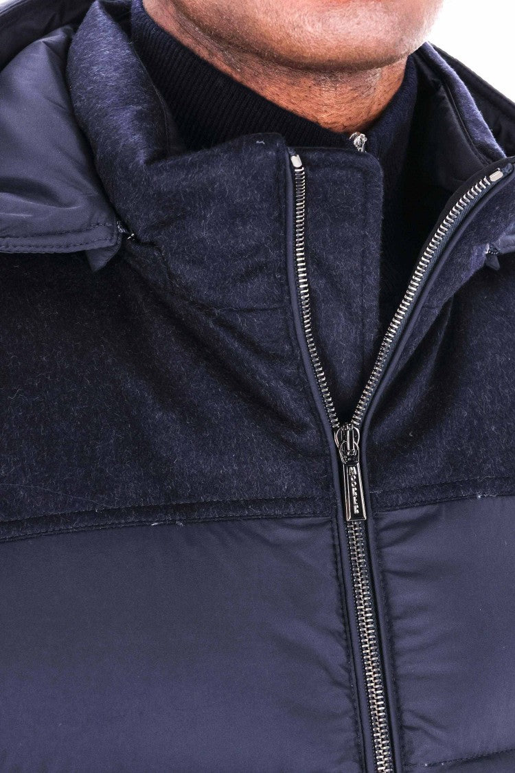 Moorer Allori-Lsm Bimaterial Down Jacket