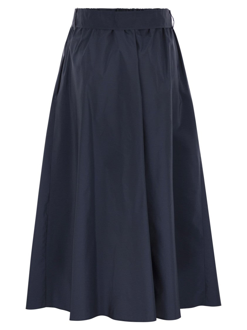 Max Mara Zarda - Wide Taffeta Skirt