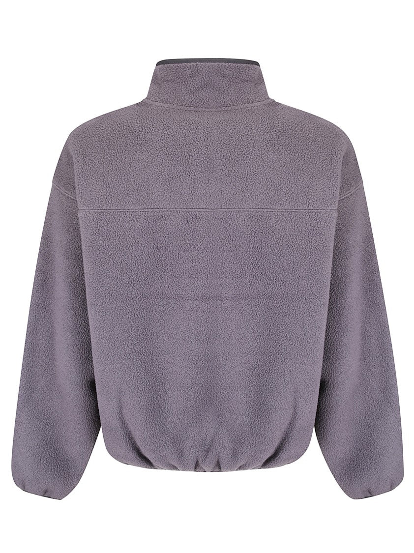 The North Face Half-Zip Fleece With High Collar And Relaxed Fit