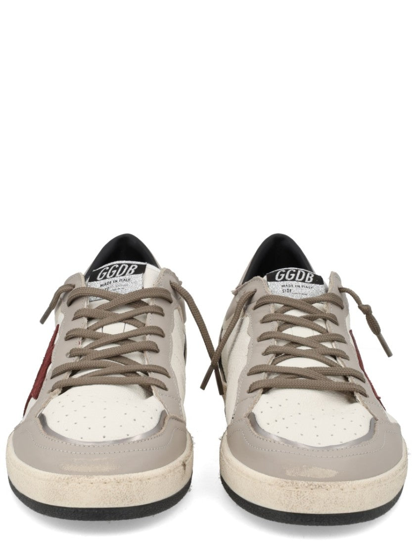 Golden Goose Ballstar Goat Leather Star Overlays Sneakers