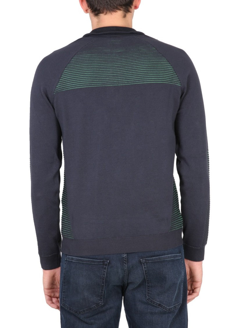 Boss High Neck Half-Zip Turtleneck