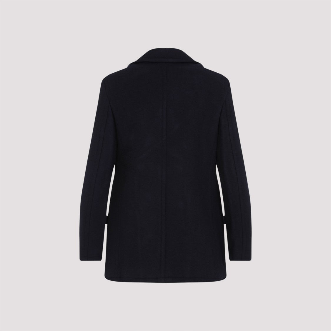Theory Baltic Blue Recycled Wool Peacoat