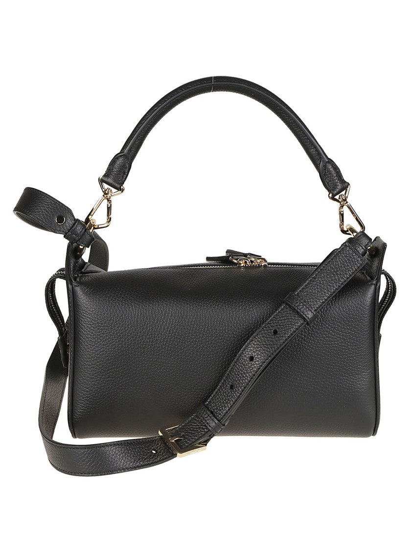 Lancel Louison Sac Hobo Medium Textured Cow Leather Hobo Bag