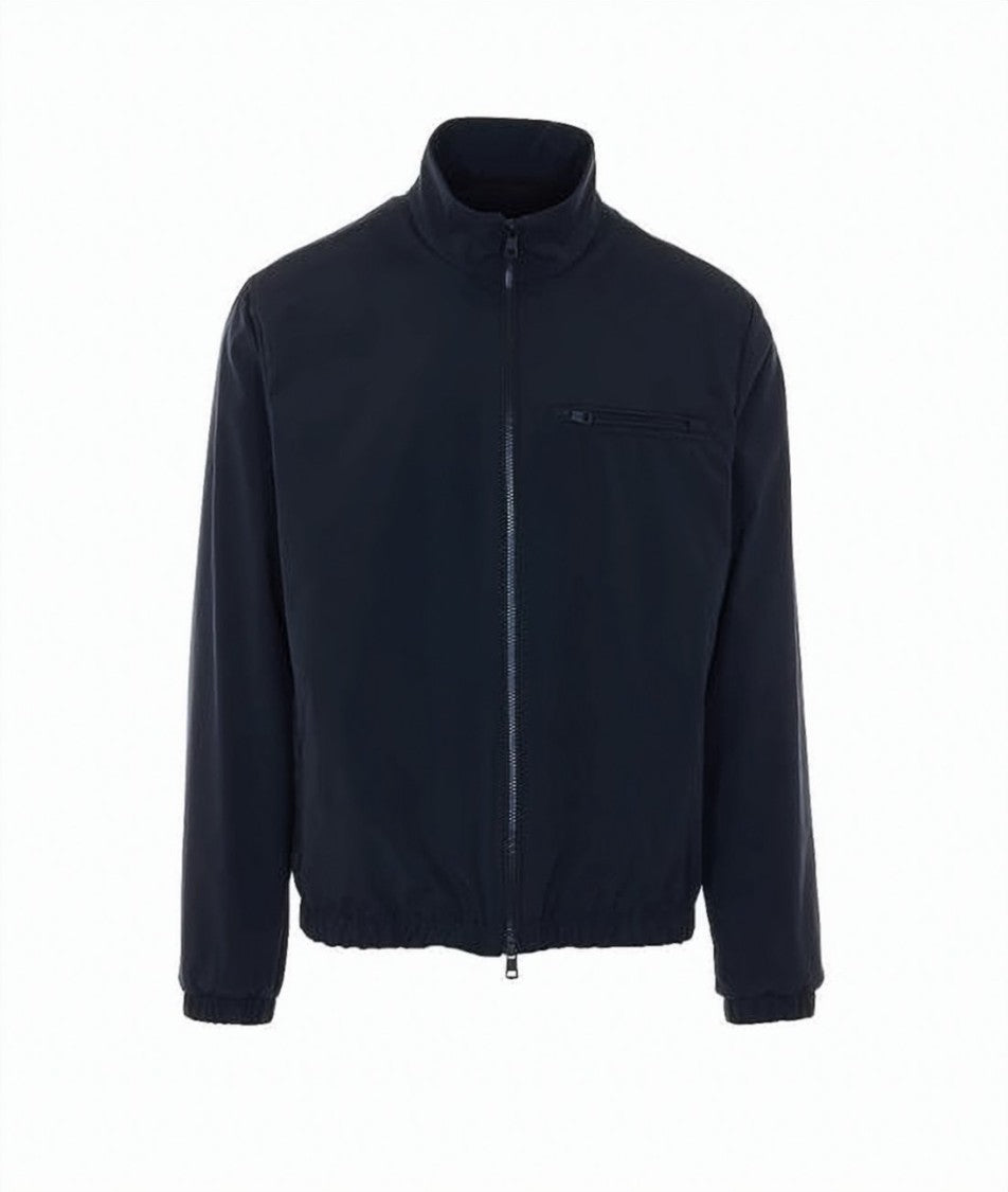 Moncler High Collared Minimalist Casual Jacket